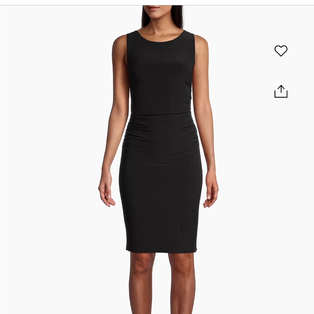Norma Kamali KamaliKulture Sleeveless Shirred Waist Dress